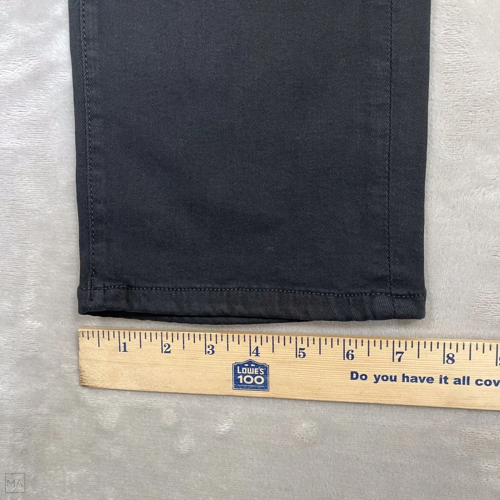 NEW Warp+Weft Women's Pants Aspen Pitkin Straight Leg Ase Stretch 27 Black - Picture 7 of 9